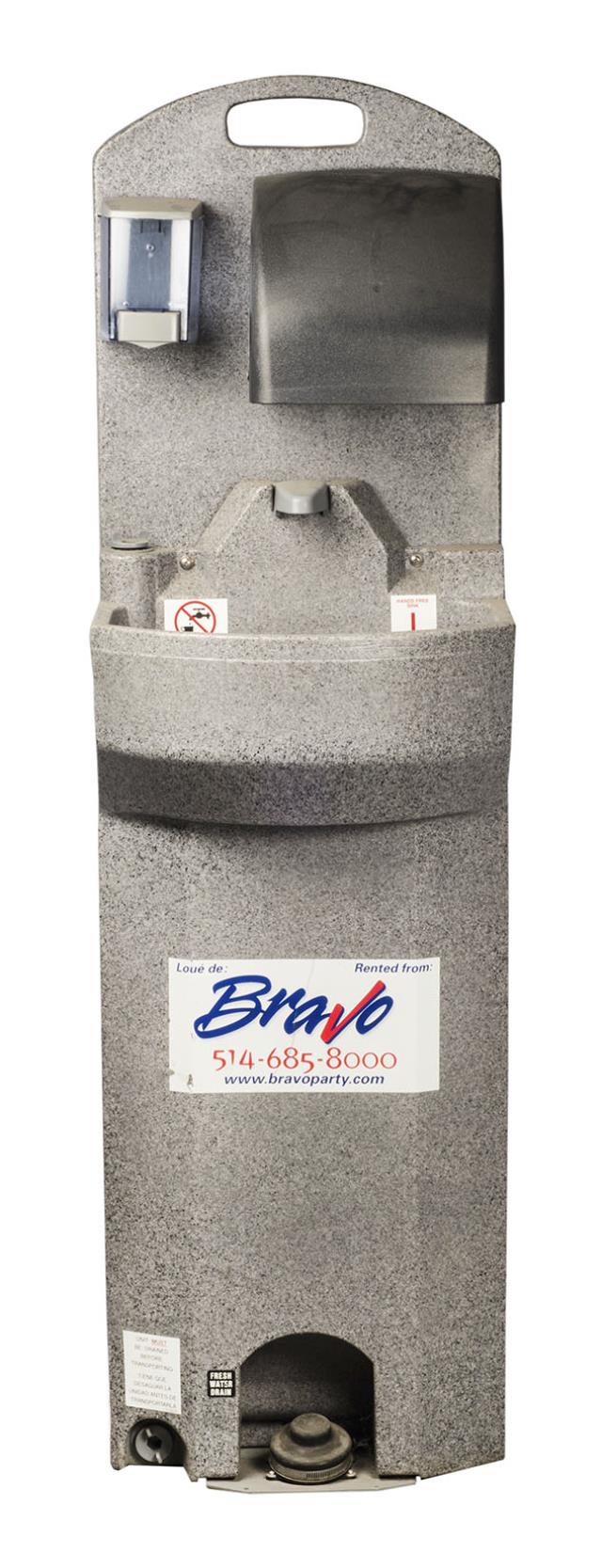 Rental store for Lave Main Portatif Eau Froide  Cold Water Portable Hand Washing Station in Montreal Quebec